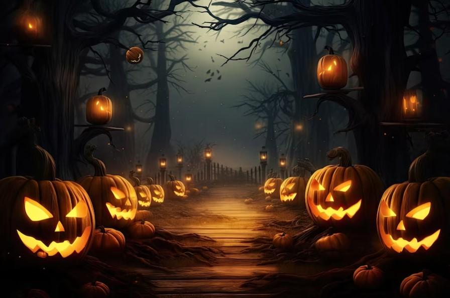 pumpkin path