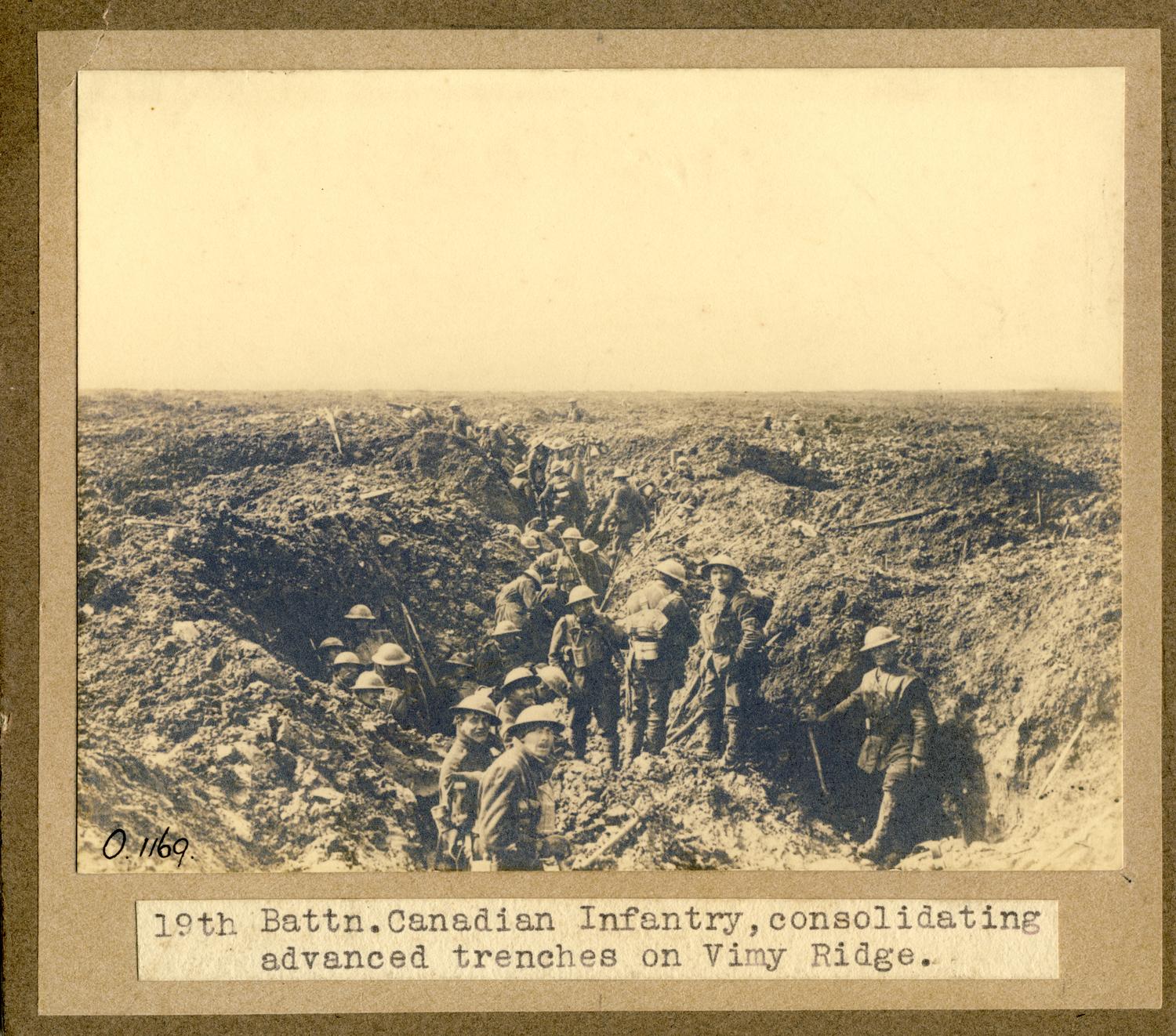 19th Battalion Vimy ridge